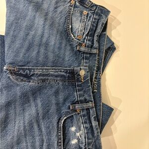 American Eagle Curvy 90’s Straight Jeans. Womens size 14.  Worn once.